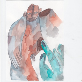 лепка первого человека