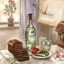 Натюрморт в интерьере