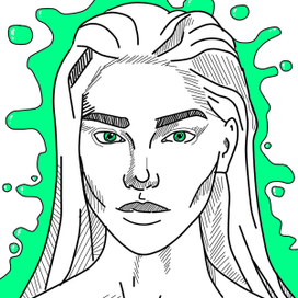 Арт девушки