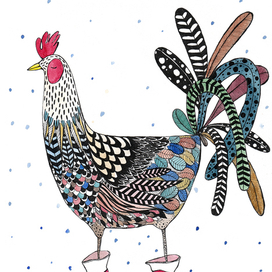 Новогодний петух 