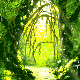 Солнечный лес