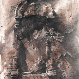 Руины. Окно.