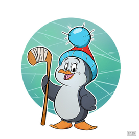 Пингвин-Хоккеист