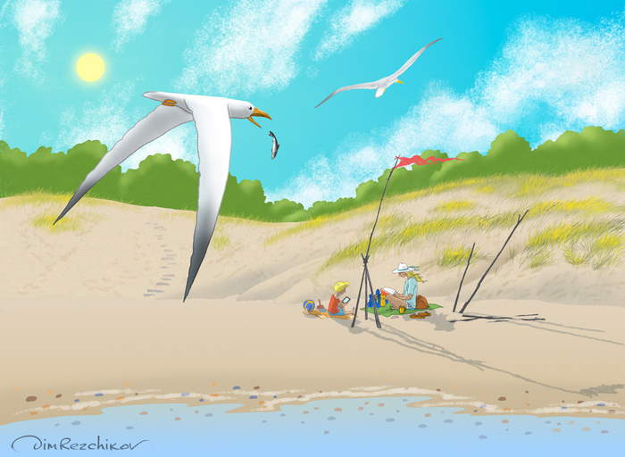 Июль, у моря )))