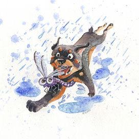 Дождливый день