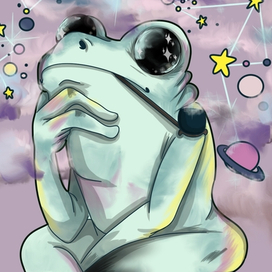 космическая лягушка