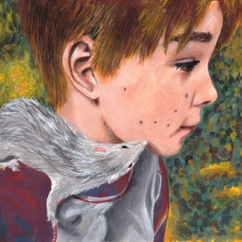 мальчик и мышка