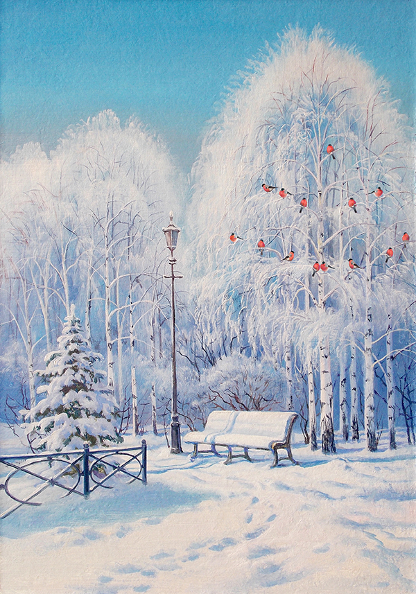 Нарядные березки