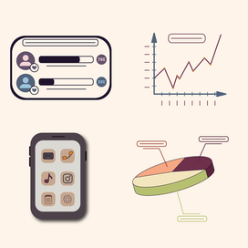 Графики, иконки