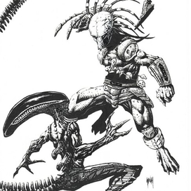 Чужой против хищника