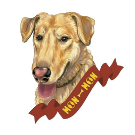 Иллюстрация  для упаковки лакомств для собак 