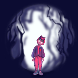 Разработка персонажа мальчик-волк