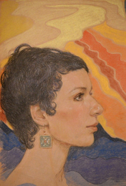 из серии "Профили Петербурга" мир художника