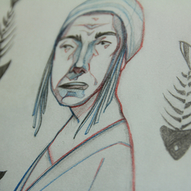 Бабушка Риса. Фрагмент.