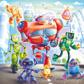 Пазл для издательства Геодом