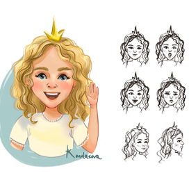 Меленька принцесса Белла