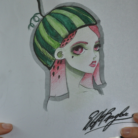 девушка Арбуз