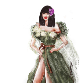 Фешн иллюстрация