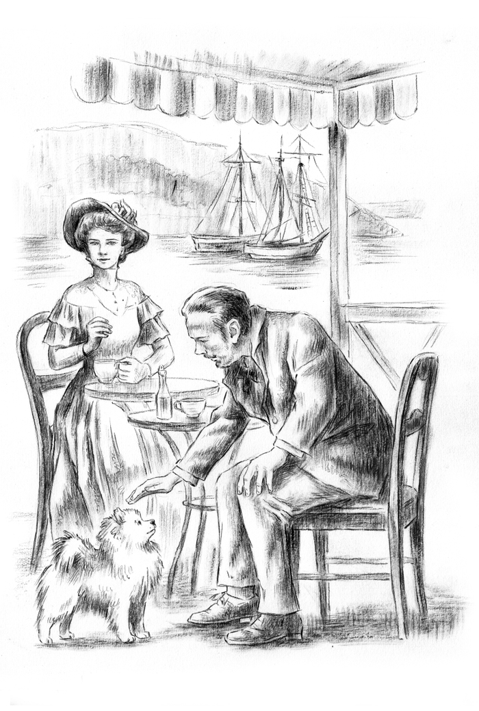 К рассказу А.П. Чехова "Дама с собачкой"