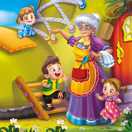 Старушка в башмаке