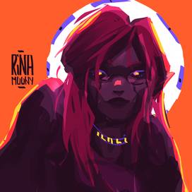 портрет девушка