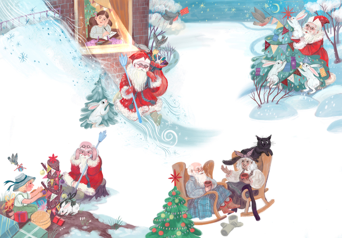 Иллюстрация для журнала Чердобряк