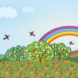 Весенний пейзаж