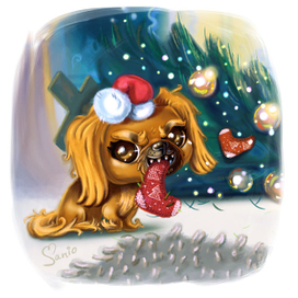 Новогодний злодей 