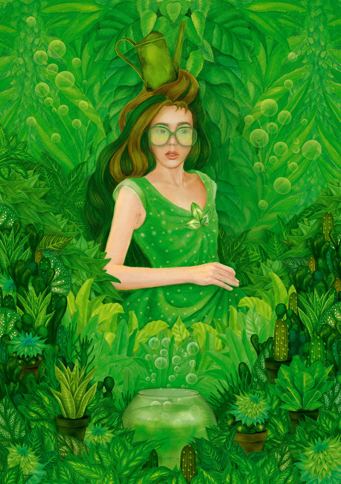 Из серии иллюстрированных блокнотов про фей