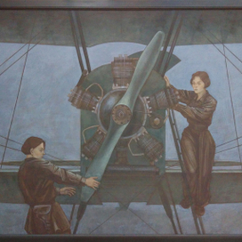 Картина "Девчонки"