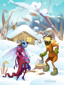 Стрекоза и Муравей 2