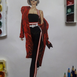 Фэшн-иллюстрация 