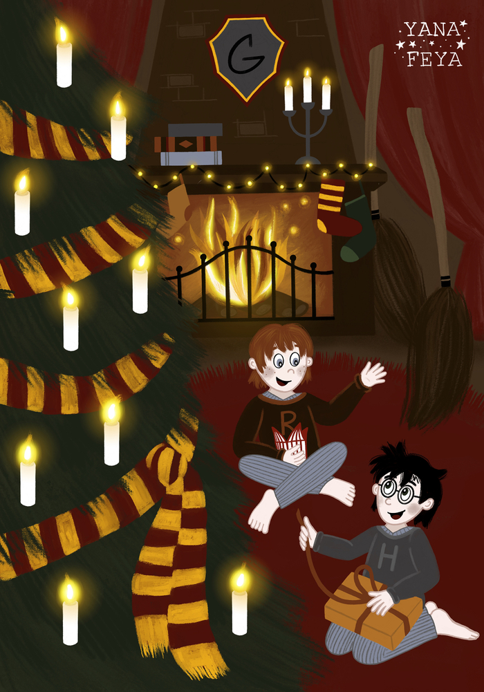 Новый год в Хогвартсе