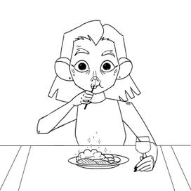 Dinner (linework)