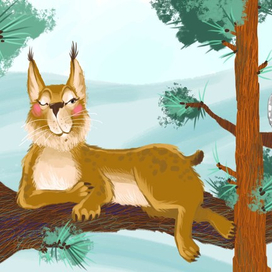 Книжка "Покрути колесико", рысь, совы