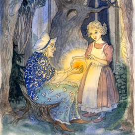 Горшочек, вари! Из книги братьев Гримм