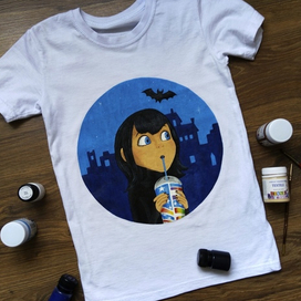 Роспись одежды на заказ