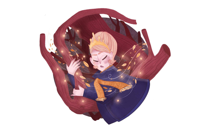 Принцесса, которая защищает деревья