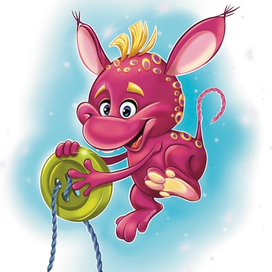 Пуговичный монстрик