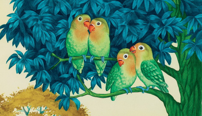 Деталь"Неразлучники"