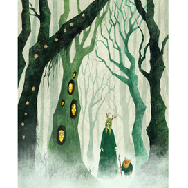 Иллюстрация из серии "Сказки льда"