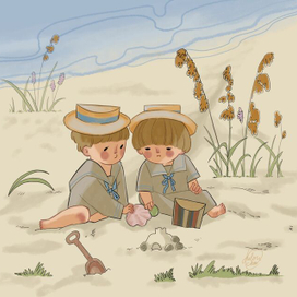 теплый песок 