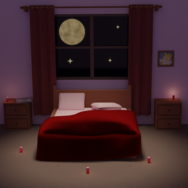 3D модель комнаты