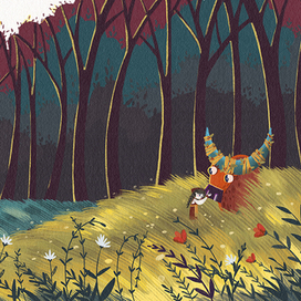 Иллюстрации к сказке Крошечка-Ховрошечка