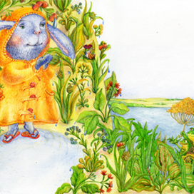 Зайчик и дождик