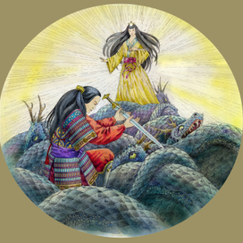 "Кусанаги" для календаря.