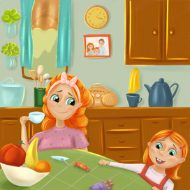 Серия книжной иллюстрации