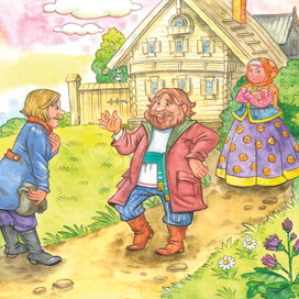 СКАЗКИ ЛЬВА ТОЛСТОГО. Два купца