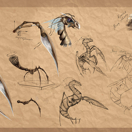 Деревянный, насекомое, стрекоза, робот