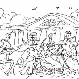 Санкт-Петербург. Невский проспект. 1824 год.